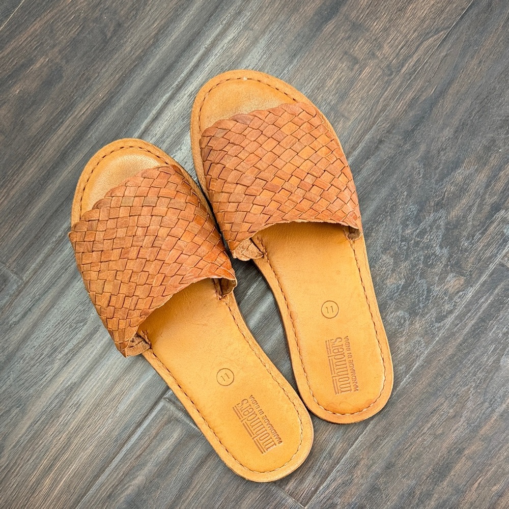 Mohinders Men's Open Toe Slide in Honey